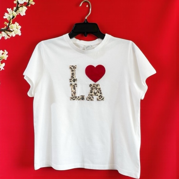 Urban Outfitters Tops - Urban Outfitter’s I Heart City Applique Graphic Slim Tee